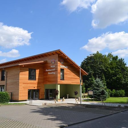 Hotel & Restaurant Waldcafe Hettstedt Exteriör bild
